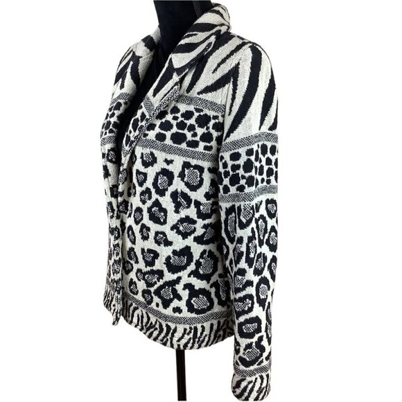 VINTAGE TAPESTRY ANIMAL PRINT PAINTED PONY BLAZER - Picture 2 of 10